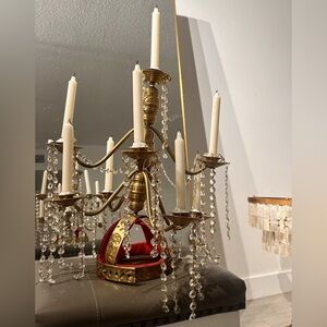 SHAMADAN CANDELABRA BELLYDANCE PROFESSIONAL CANDLE CROWN